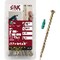 Grk Fasteners R4 Screw, #12 Thread x 5-5/8" L, W-Cut, Countersunk Head, Star Drive, Steel, Coated Finish, 50PK 96089 - alternate 5