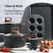 Bakken-Swiss 20-Piece Kitchen Cookware Set, Granite Non-Stick, Eco-Friendly, Oven-Safe BKCAS20MARB - alternate 4