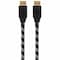 Monoprice BRAIDED DISPLAYPORT 1.4 CABLE_ 6FT_ GRAY 37920 - alternate 3