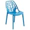 Leisuremod Modern Cornelia Dining Chair, Solid Blue C18SBU - alternate 1