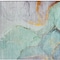 Homeroots 2' X 3' Teal Abstract Washable Non Skid Indoor Outdoor Area Rug 559712 - alternate 7