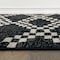 World Rug Gallery Southwestern Geometric Area Rug 2 ft x 3 ft Black WR92BLACK2X3 - alternate 4