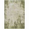 Homeroots 10' X 14' Olive Green And Ivory Abstract Washable Indoor Outdoor Area Rug 612339 - alternate 4