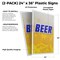 Signmission Beer, Plastic Signs Only 24 Inch x 36 Inch, Corrugated Plastic, 2PK CSB-2436-2PACK-Beer - alternate 2