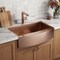 Homeroots 10in X 33in Gold Stainless Steel Undermount Kitchen Sink 719949 - alternate 3