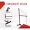 Mytee Products 2 Tier Shipping Container Shelving Bracket w/Hooks -19-3/4 inx34 in, 550lbs WLL, 2PK CNT-SHELF2x2 - alternate 4