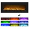 Northwest 50in Wall Mounted Electric Fireplace 10-Color LED Flames Wall Mounted Fireplace Heater 80-WSG02-BLACK - alternate 5