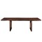 Homeroots 72" Dark Brown Solid Wood Removable Leaf Double Pedestal Base Extendable Dining Table 554341 - alternate 1