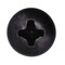 Auveco #10 x 1in Phillips Pan Head Tapping Screw - Black Oxide, 50PK 11923 - alternate 3