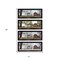 Homeroots Set Of Four Red Barn For The Season Black Framed Print Wall Art, 4PK 405763 - alternate 3
