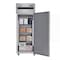 Koolmore 30 in. Solid Door Reach-In Freezer with Top-Mounted Compressor, 25 cu. ft. in Stainless-Steel KM-RIF-1D-SS-TM - alternate 8