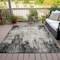 Homeroots 5' X 8' Black Ivory And Beige Abstract Washable Indoor Outdoor Area Rug 612305 - alternate 3