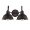 Jonathan Y Frisco 17.25" 2-Light Farmhouse Industrial Iron LED Vanity, Oil Rubbed Bronze JYL7482B - alternate 4