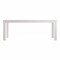 Homeroots 63" White Solid Wood Dining Table 518912 - alternate 1