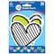 Carson Dellosa Kind Vibes Doodle Hearts Cut-Outs, 36-Piece Set, 3PK 120617 - alternate 3