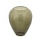 Homeroots 14" Dark Green And Gold Glass And Metal Round Ginger Jar 574249 - alternate 5