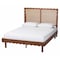 Baxton Studio Orianthe Scalloped Platform Bed 260-14260-14261-ZORO - alternate 1