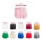 Smarty Had A Party 84 Pink Round Disposable Plastic Tablecloths 96 Tablecloths, 96PK 823270-PNK-CASE - alternate 4