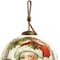 Homeroots Winter Wreath Forest Santa Hand Painted Mouth Blown Glass Ornament 477547 - alternate 3