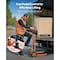 Vevor Material Lift Winch Stacker 450 lbs Pallet Truck Dolly 35.8-inch Lift scddc900 - alternate 5