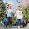 Gopowerbike GoVoyage 3-Wheel Kids Luggage Scooter with Light-Up Wheels KLG2G - alternate 4