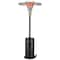 Homeroots 40000 BTU Black Steel Propane Cylindrical Pole Standing Patio Heater 480583 - alternate 4