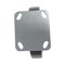 Vestil Rubber Rigid Caster 8 In. Diameter x 2 In. Width 881 Lb. Capacity Black/Gold CST-VE-8X2MRA-R - alternate 7