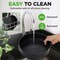 Nutrichef 9 Inch Nonstick Cheesecake Springform Cake Pan, Black NCSP1BK - alternate 3