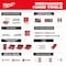 Milwaukee Tool Bit Socket, 3/8" Drive, Chrome, S2 Steel 45-34-1145 - alternate 4