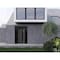 Vdomdoors Front Exterior Prehung Steel Door Ronex0144 Grey 2 Sidelight and Transom Window Sidelite Entry RONEX0144EXD-GRE-W14+36+14 X H80+16-LH-I - alternate 5