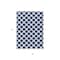 Homeroots 5' X 8' Navy Blue And Ivory Polka Dot Washable Indoor Outdoor Area Rug 614924 - alternate 5
