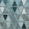 Homeroots 3' X 5' Teal Blue Aqua And Gray Geometric Washable Indoor Outdoor Area Rug 583052 - alternate 3