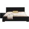 Homeroots Two Piece Black Solid and Manufactured Wood Bedroom Set 569369 - alternate 4