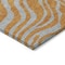 Homeroots 9' X 12' Copper And Gray Animal Print Washable Indoor Outdoor Area Rug 600688 - alternate 5