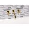 Kingston Brass Double-Handle Wall Mount Bathroom Faucet, Polished Brass KS6122NX - alternate 4