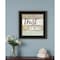 Homeroots Trust in the Lord 2 Black Framed Print Wall Art 405231 - alternate 2