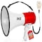 Pyle 50W Megaphone Bullhorn PMPRA514WHI - alternate 1