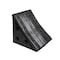 Mytee Products 7 inx7-1/2 inx7-1/2 in Laminated Rubber Wheel Chock for Semi Trucks RVs & Trailers, 4PK WC-RB-SMx4 - alternate 3