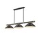 Z-Lite Vanguard Matte Black + Rubbed Brass 3 Light Billiard 3050-3MB-RB-SMB - alternate 5