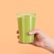 Smarty Had A Party 12 oz. Clear Green Disposable Plastic Party Cups, 240PK 512C-GR-CASE - alternate 5