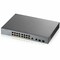 Zyxel 16-Port Gigabit PoE+ L2 Web Managed Switch 250W w/2 SFP Uplink w/1Y Nebula Included GS1350-18HP - alternate 2