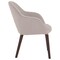 Leisuremod Elias Collection Modern Dining Chair in Light Grey Velvet, 4PK EDC21LGR-4 - alternate 7