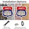 Signmission Jake's Garage, 6 inch X 6 inch, Plastic Sign, 2PK SHI-P-2PACK-6-383-JAKE - alternate 5