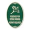 Signmission Reserved for Stork Parking Permit Required W, 12 In X 18 In Architectural, Heavy Gauge Aluminum A-OV-G-1218-23172 - alternate 1