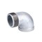 B & K STZ Industries 2 in. FIP each X 2 in. D MIP Galvanized Malleable Iron 90 Degree Street Elbow 311USE90-2 - alternate 4
