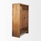 Homeroots 18in Brown Solid Wood Curio Cabinet With Two Doors 727720 - alternate 4