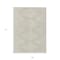 Homeroots 9' X 12' Beige And Ivory Geometric Washable Indoor Outdoor Area Rug 598530 - alternate 5