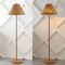 Jonathan Y Nando 61" 2-Light Coastal Bohemian Iron/Rattan LED Floor Lamp with Pull-Chain, Brown Wood Finish JYL3092A - alternate 6