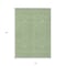 Homeroots 10' X 14' Green And Beige Geometric Washable Indoor Outdoor Area Rug 594388 - alternate 6