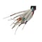 Compucableplususa 25FT HD15 Female to Bare Wire RS232 Serial Pigtail Cable - 28AWG Shielded 3-Row Open End PVC DBC-15HFW-25 - alternate 3